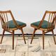 Set of Four Oak Chairs by Antonín Šuman, 1960s, Czechoslovakia