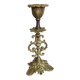 Antique chiselled bronze candlestick