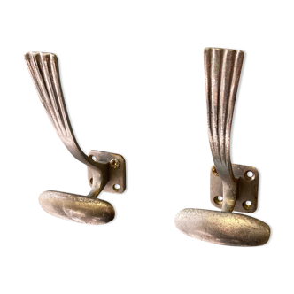 Pair of vintage hooks