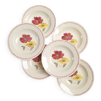 Vintage ADP soup plates