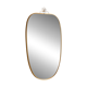 Metal and brass framed mirror
