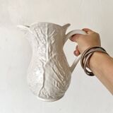 Cabbage leaf slip pitcher