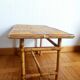 Bamboo coffee table in Audoux Minet vintage style from the 1960s.