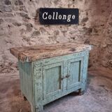 Craft furniture/Wooden kitchen island – France, 1930s