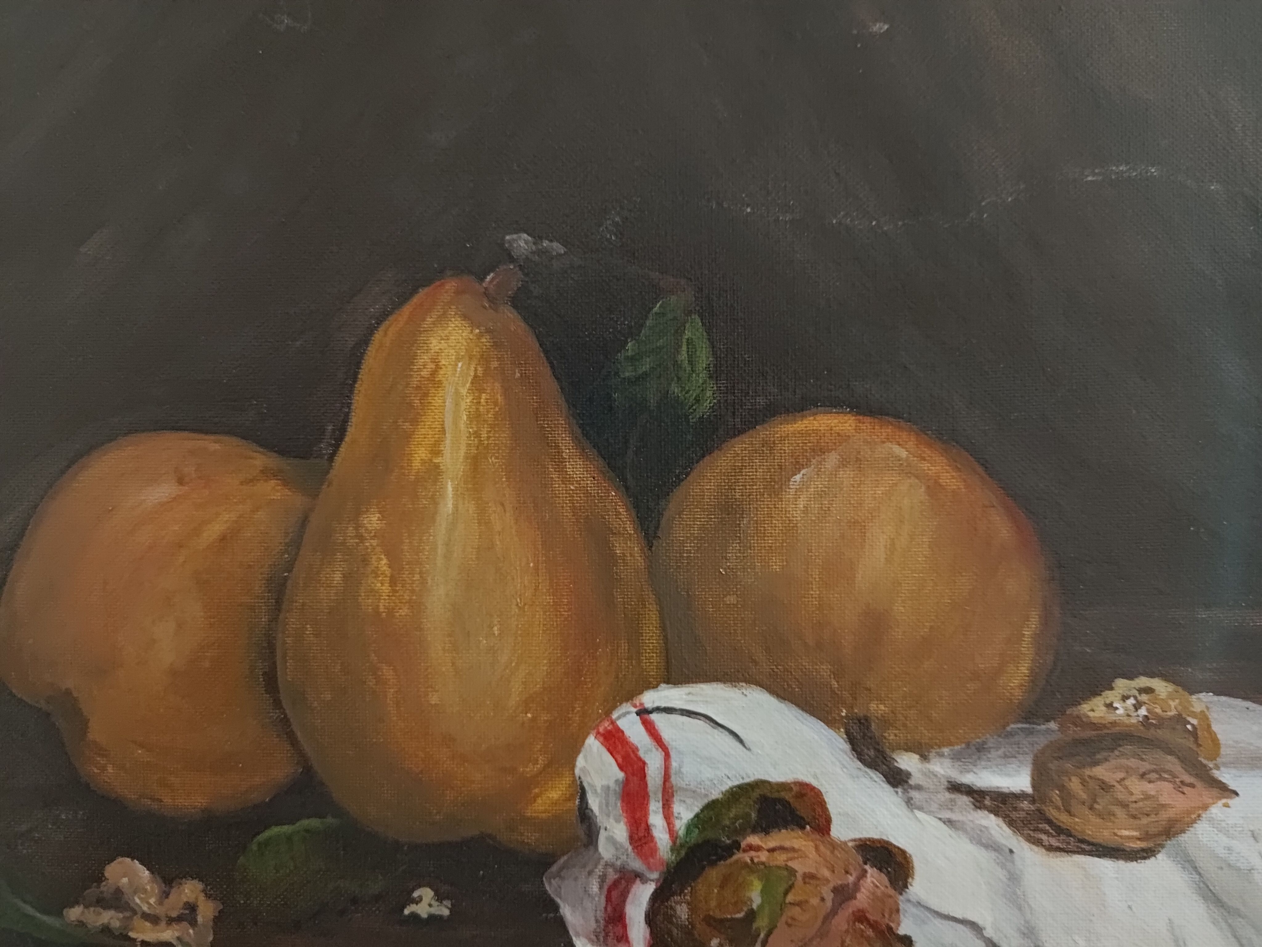 Nature morte aux poires