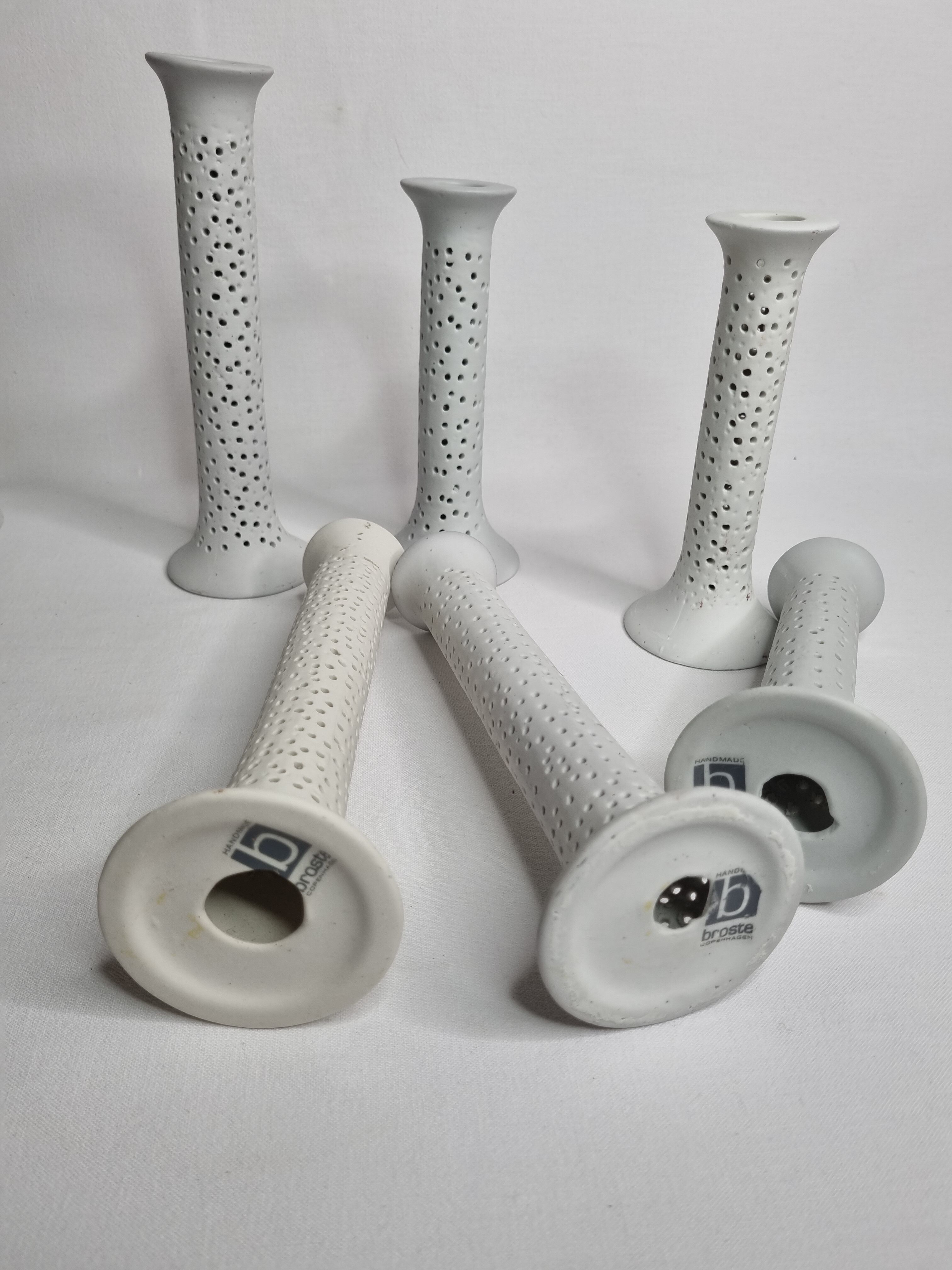 Set of 6 Candlesticks Broste Copenhagen