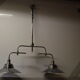 Billiards chrome brass chandelier