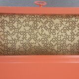 Orange art deco entrance furniture console