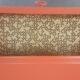 Orange art deco entrance furniture console