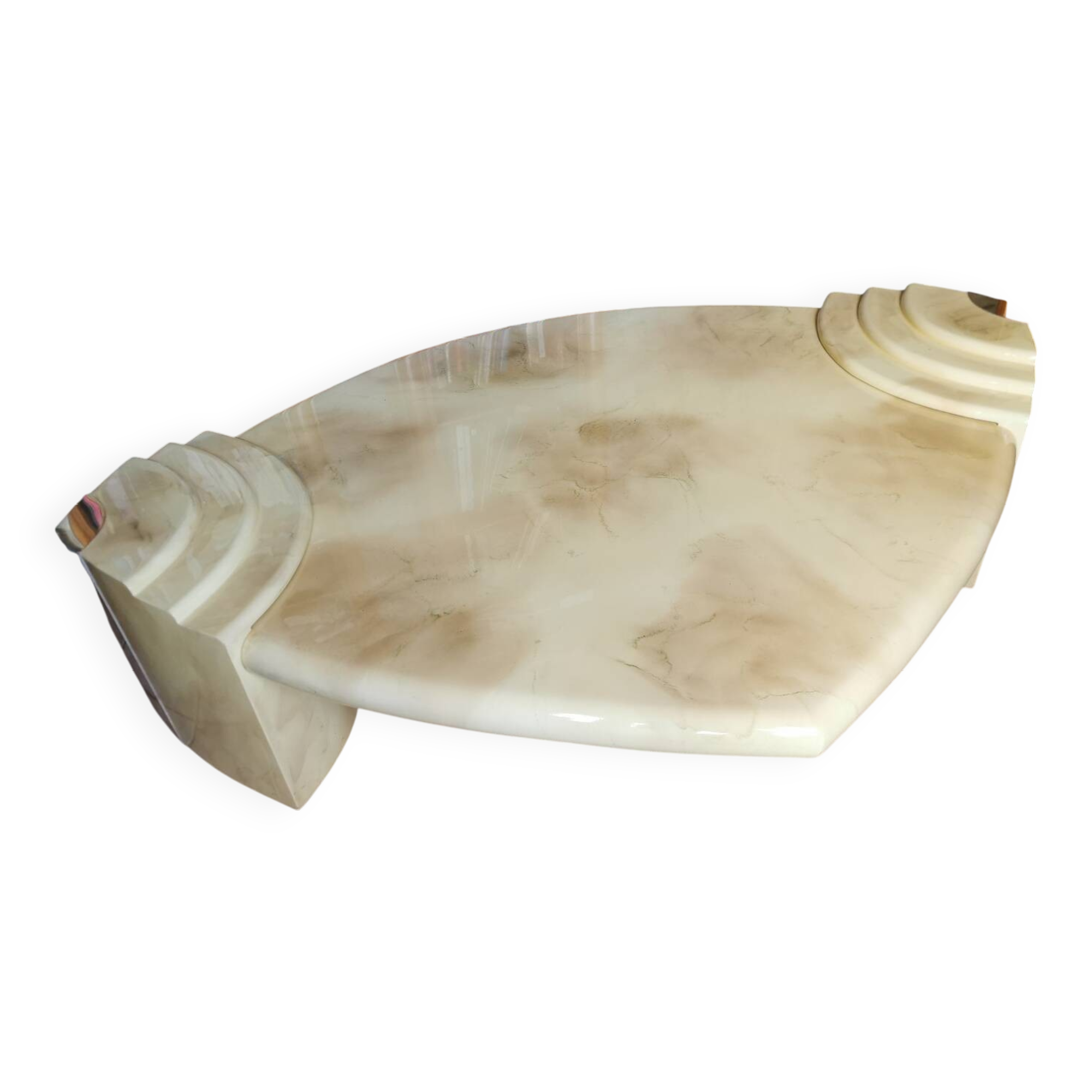 Vintage lacquered coffee table