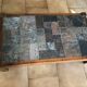 Table basse en bois schiste et ardoise