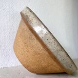 Speckled stoneware salad bowl