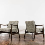 Customizable Pair Of Restored Mid Century Armchairs By Juliusz Kędziorek, 1960s