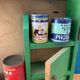Wooden children's toy grocery