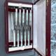 Box of 10 table knives and 10 cheese knives
