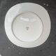 7 flat plates schirnding bavaria in white porcelain design design 1970