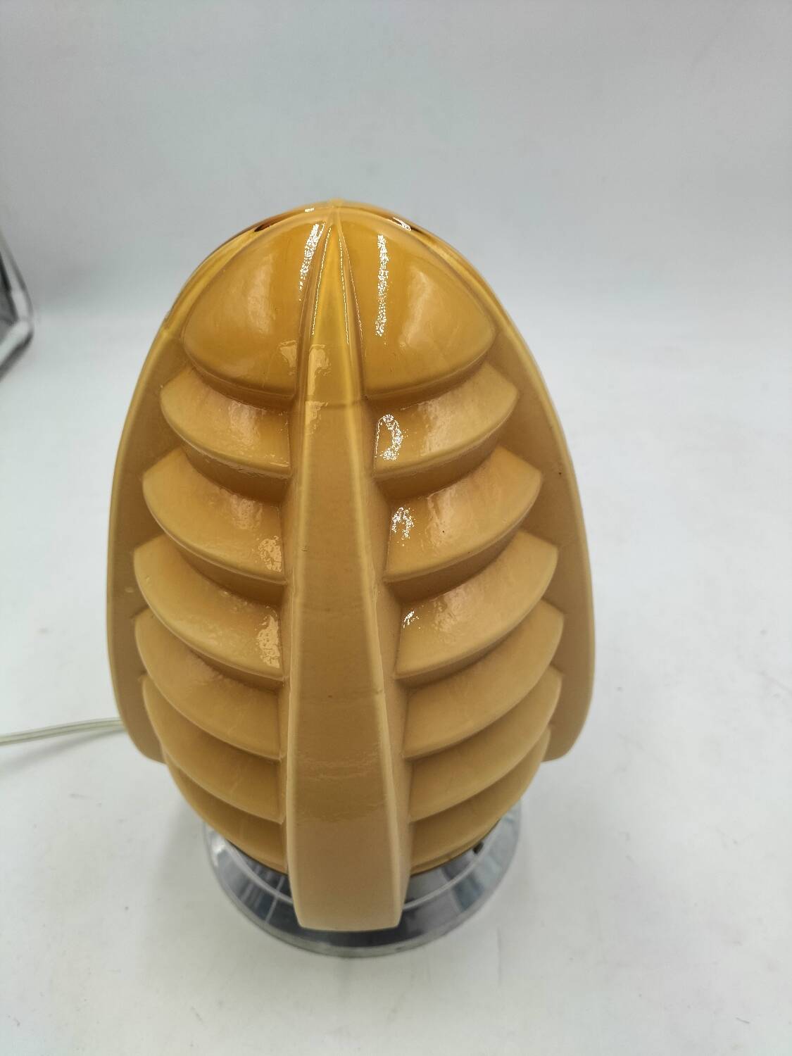 Art Deco glass table lamp