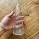 Set of 7 Ikea glass drop vases from the 90s