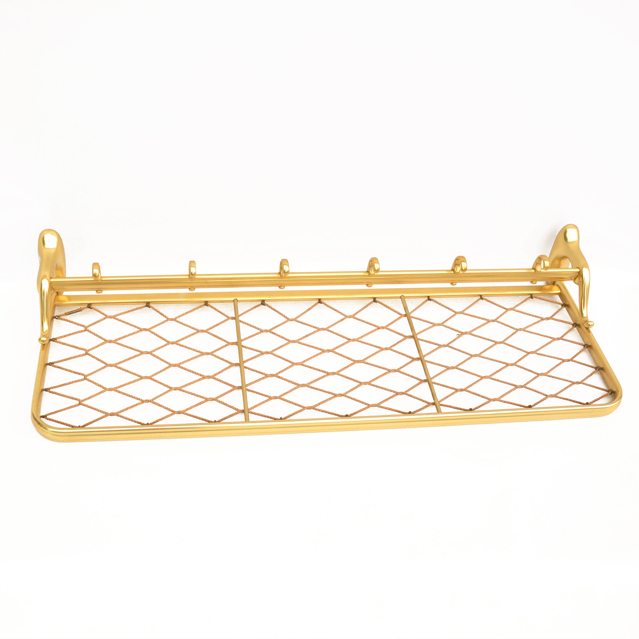 Hollywood Regency style wall hanger, Germany, 1970s