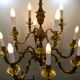 Bronze chandelier 12 lights