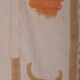 Hand knotted rug, vintage Turkish rug 117x151 cm
