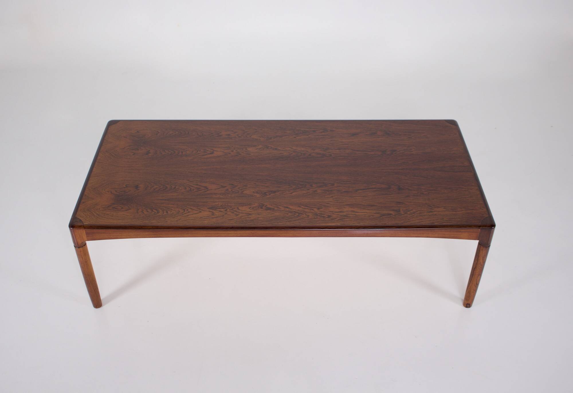 Scandinavian rosewood coffee table.