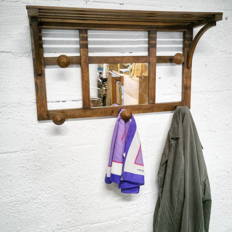 Art deco coat rack