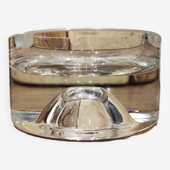 Cendrier vintage en cristal français, Saphira