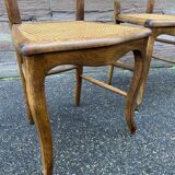 4 chaises rustique d’époque Louis Philippe