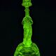 Crystal candlestick Christ "Sacred Heart"