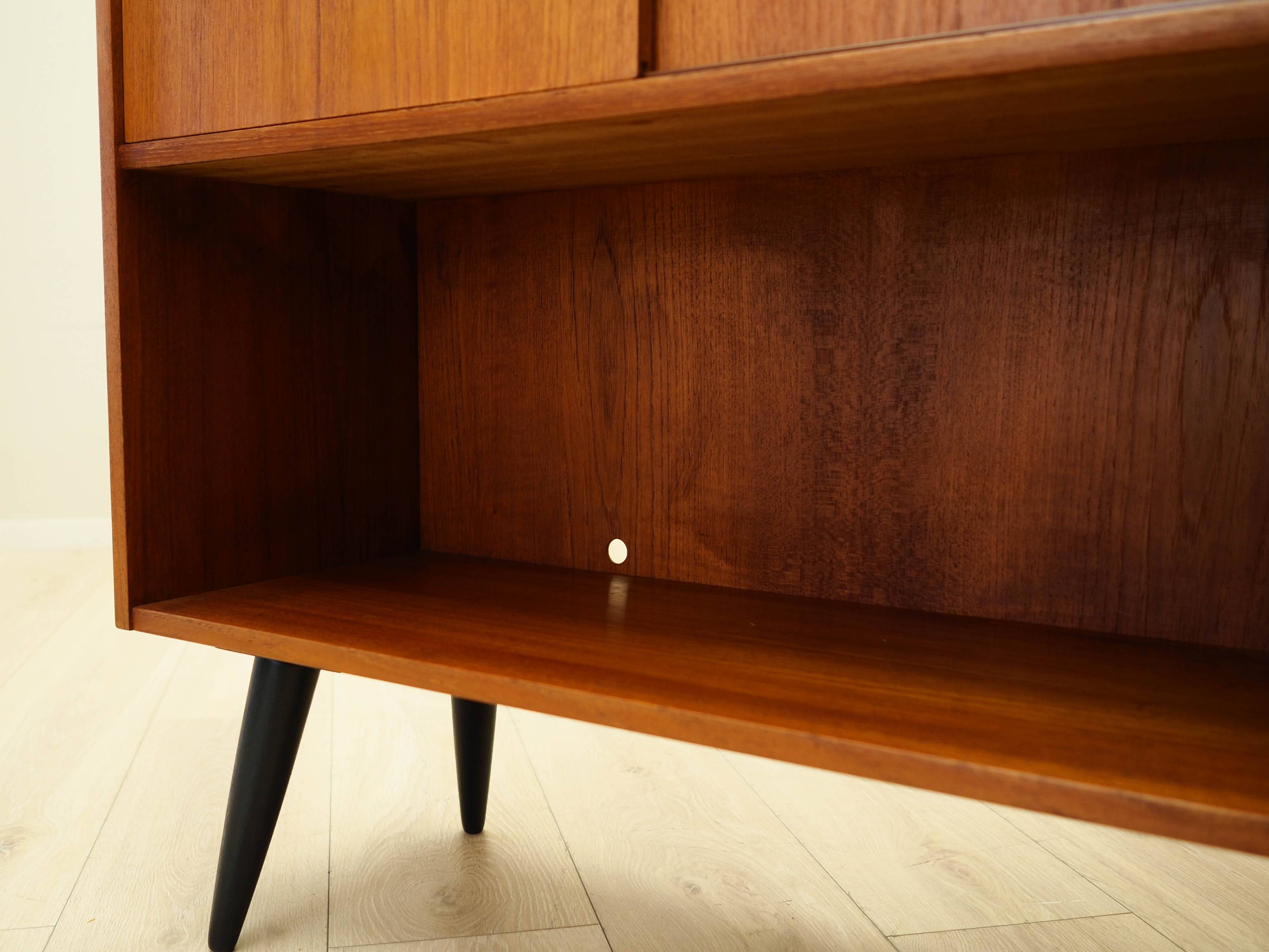 Teak bookcase, Danish design, 1970s, made in Denmark