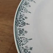 Saint Amandinoise dessert plate