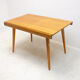 Table à manger pliante du milieu du siècle par František Jirák pour Tatra nábytok  années 1970