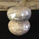 Salt and pepper in mother-of-pearl