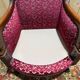 Fauteuil - Bergère époque Empire en acajou