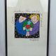 Sandra Magsamen, Love makes the world go around, technique mixte, c. 1990
