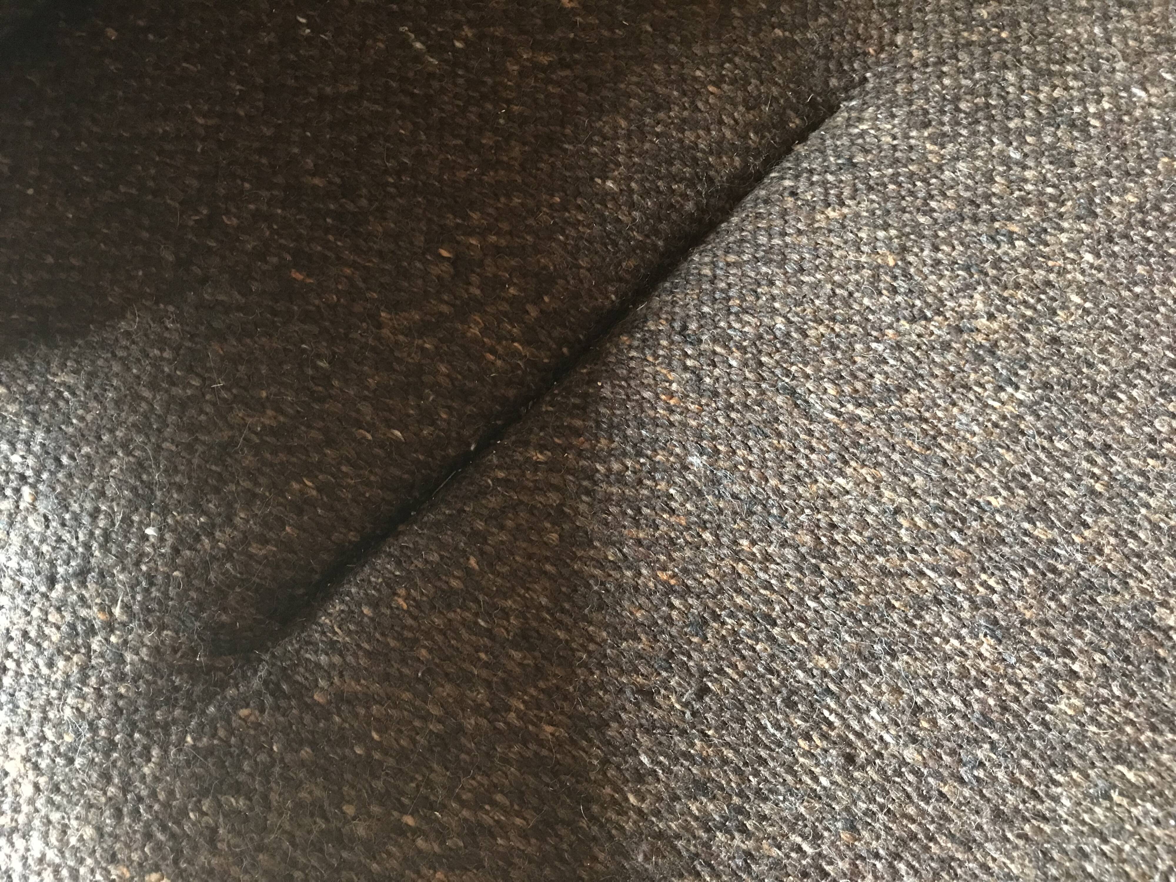 Vintage brutalist armchair circa 1980