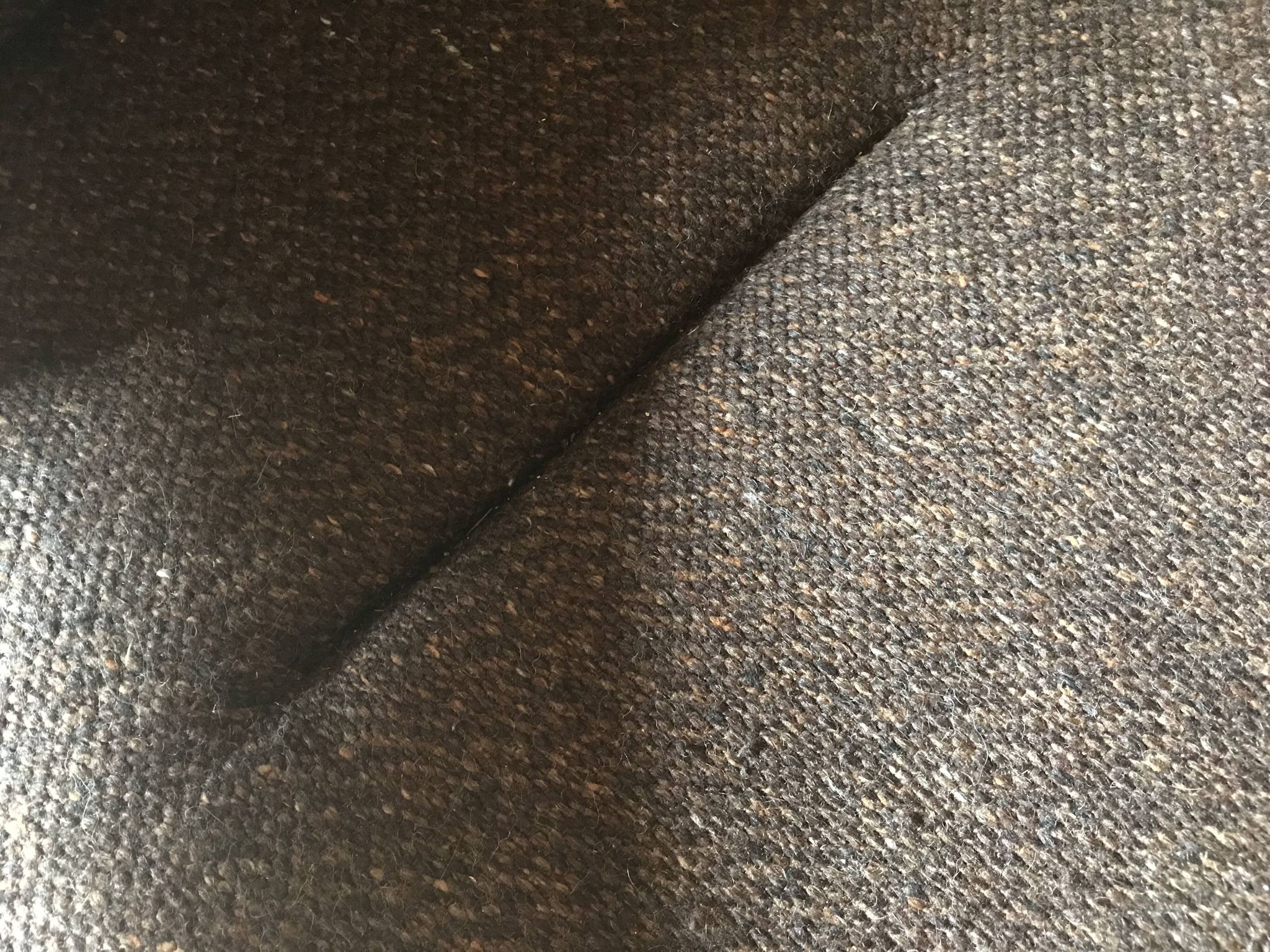 Vintage brutalist armchair circa 1980