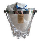 Crystal ice bucket from the royal crystal factories of Champagne.