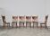 Vintage ash dining chairs, 1920