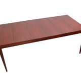 Salle à manger extensible des années 1960 en palissandre, restaurée