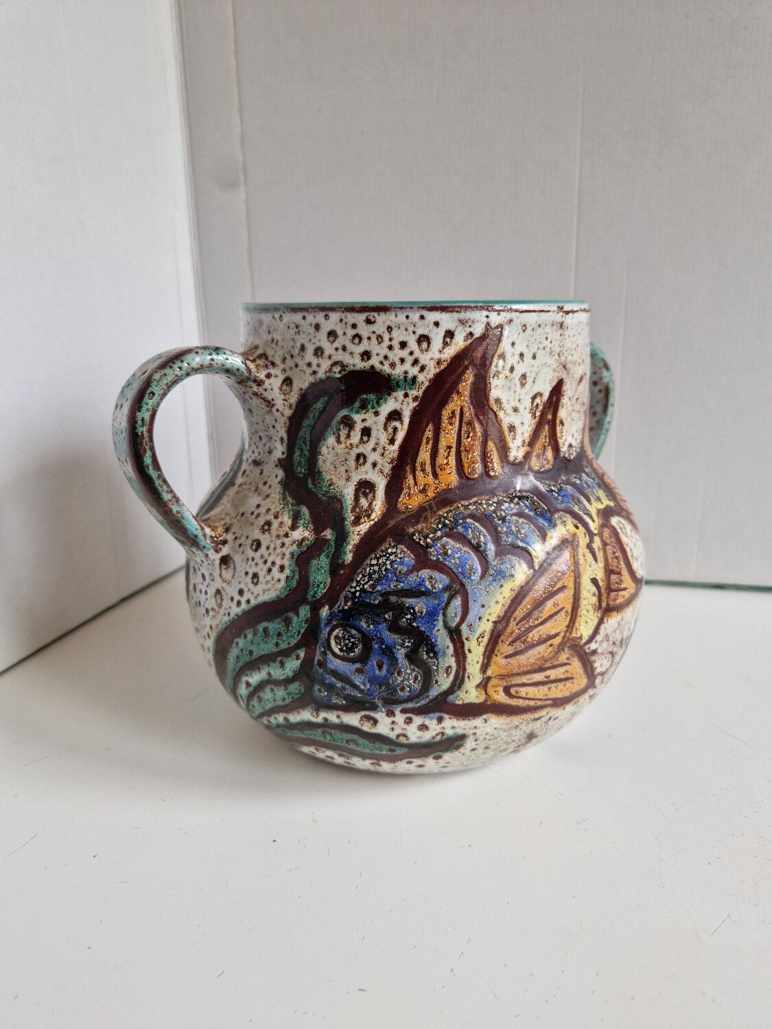 Vallauris Etienne Daniel Vase with Ears