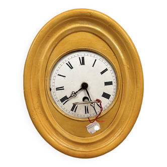 Vintage yellow clock