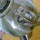 Large vase barbotine art deco sign latour