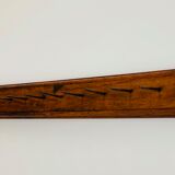 Workshop coat rack in solid oak