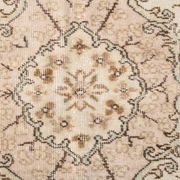 6x9 Cream & Brown Oriental Vintage Rug, 175x290Cm
