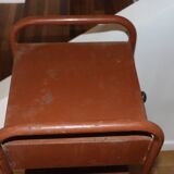 Paire de chevets d’internat métal 1960