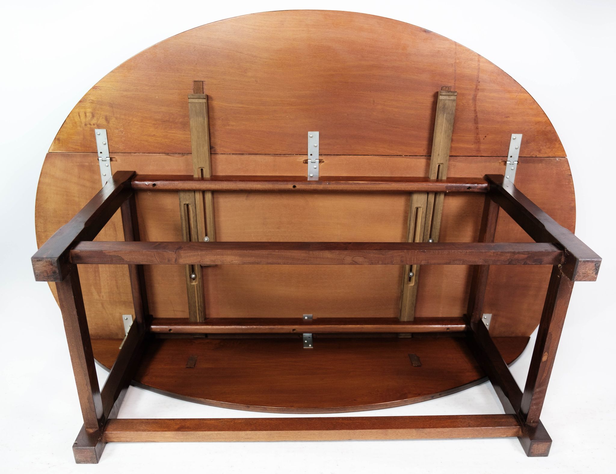Table basse en acajou avec extensions, années 1930