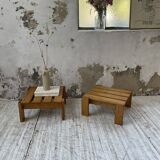 End stools for sofas pine mountain furniture 1960