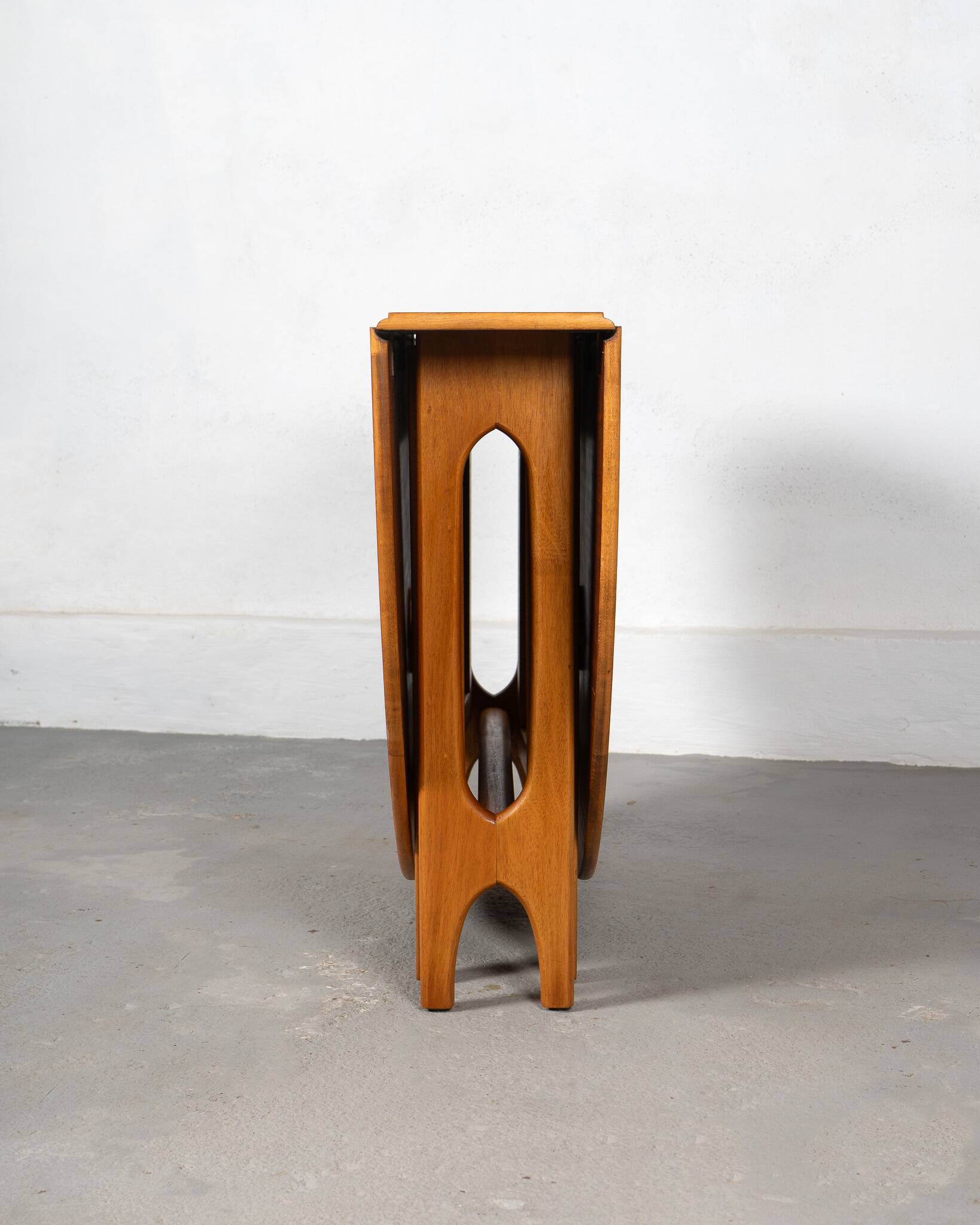 Mid Century Teak Foldable Dining Table made in Norway